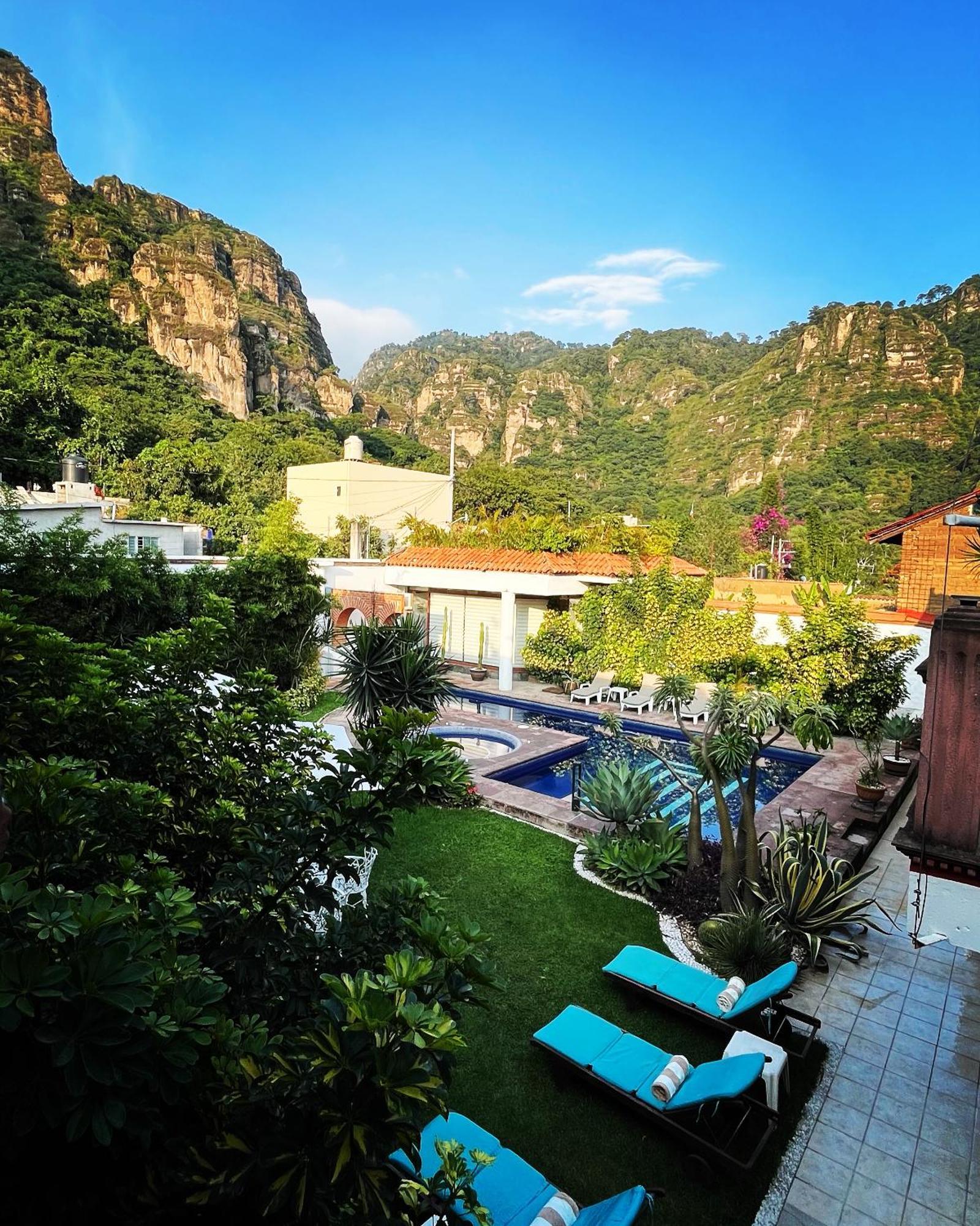 טפוזטלן Hotel Hacienda Ventana Del Cielo מראה חיצוני תמונה