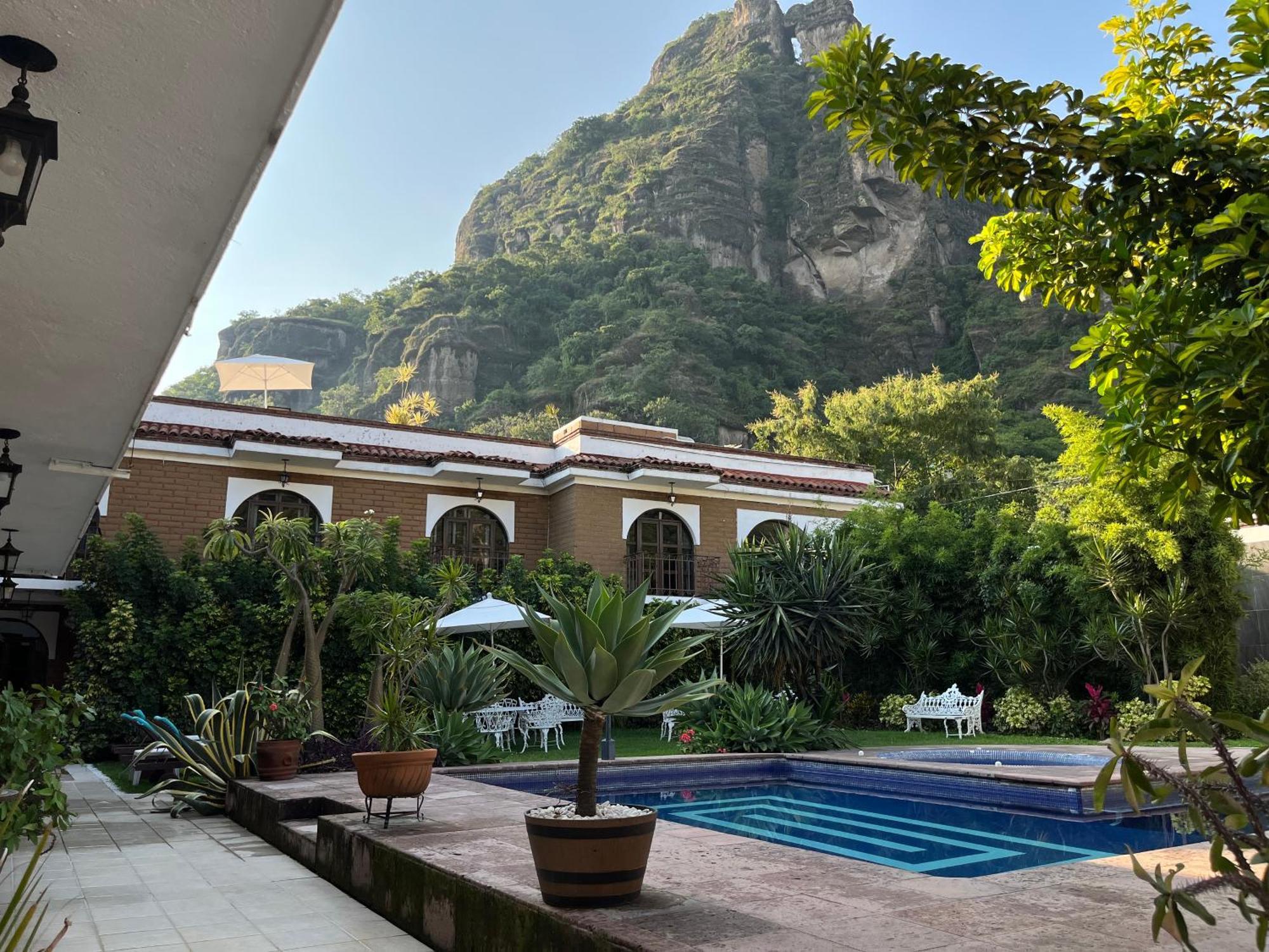 טפוזטלן Hotel Hacienda Ventana Del Cielo מראה חיצוני תמונה