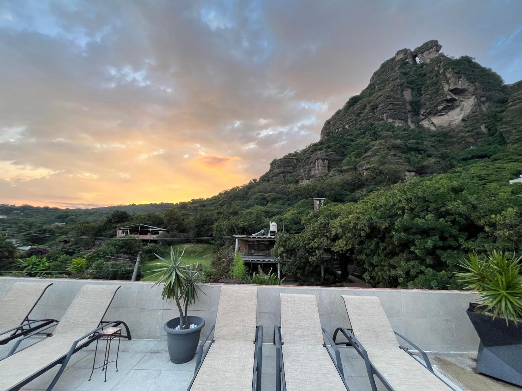 טפוזטלן Hotel Hacienda Ventana Del Cielo מראה חיצוני תמונה