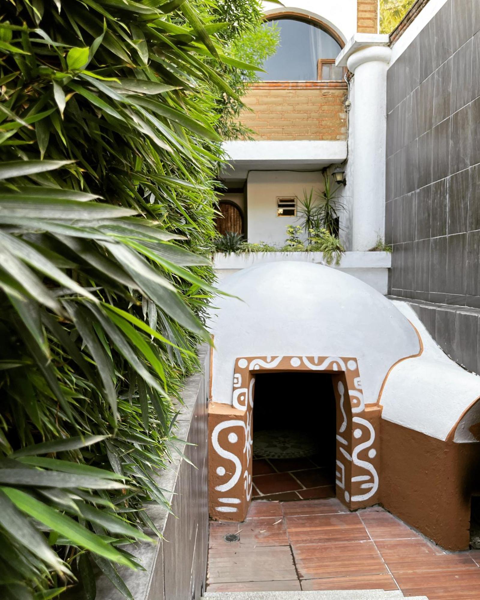 טפוזטלן Hotel Hacienda Ventana Del Cielo מראה חיצוני תמונה