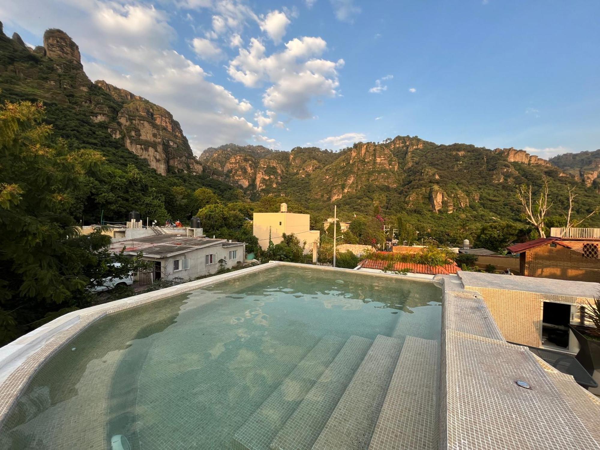 טפוזטלן Hotel Hacienda Ventana Del Cielo מראה חיצוני תמונה