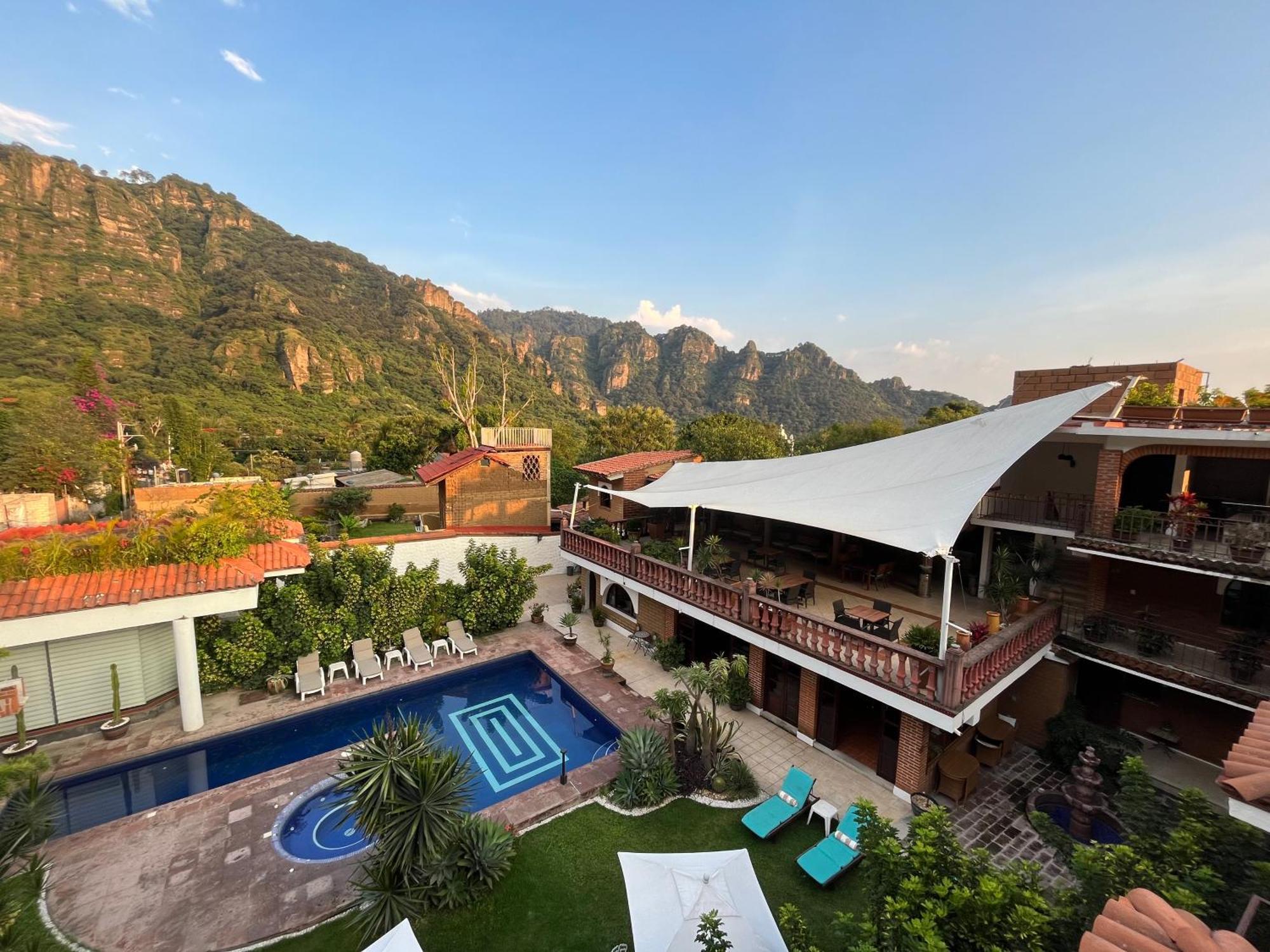 טפוזטלן Hotel Hacienda Ventana Del Cielo מראה חיצוני תמונה