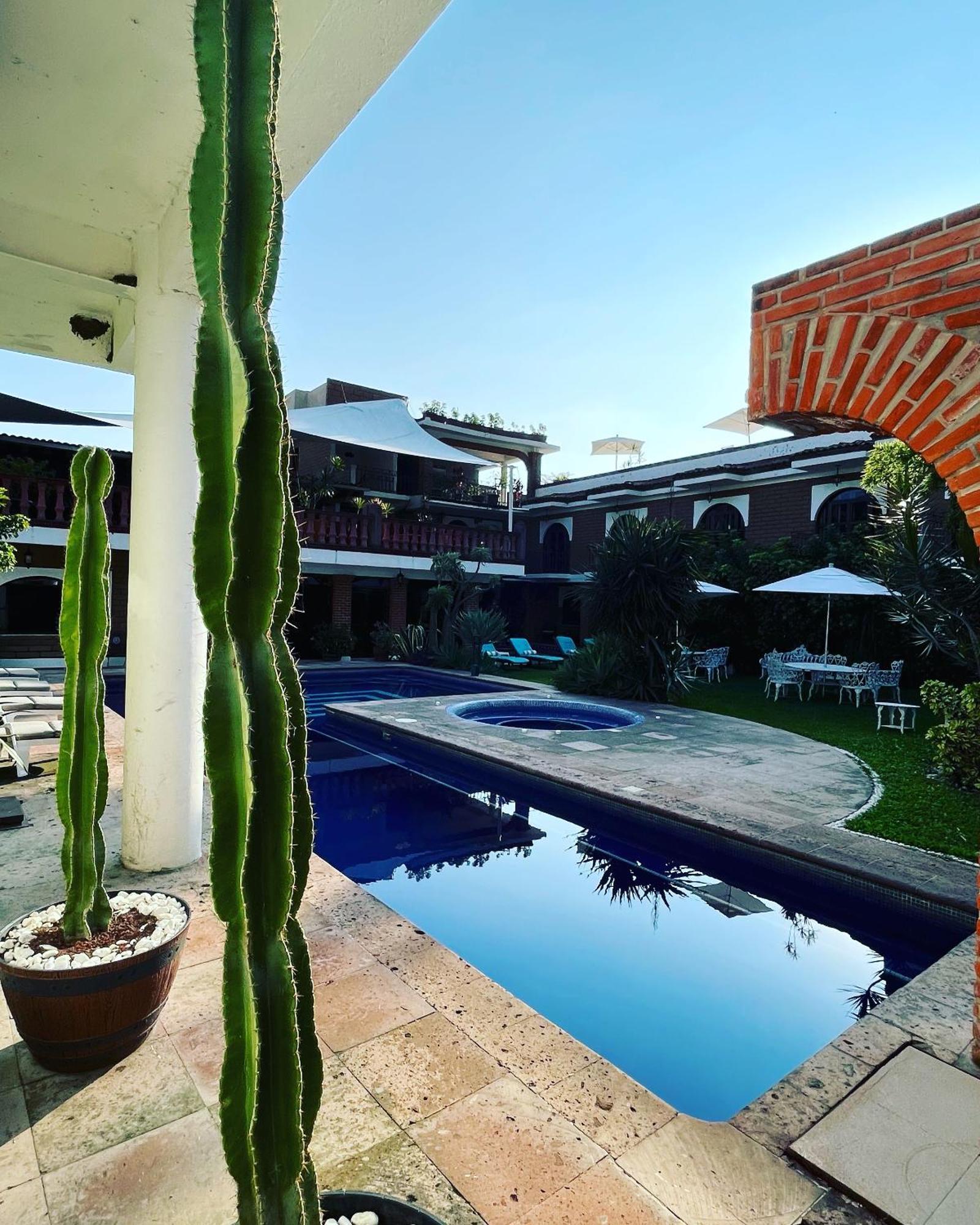 טפוזטלן Hotel Hacienda Ventana Del Cielo מראה חיצוני תמונה