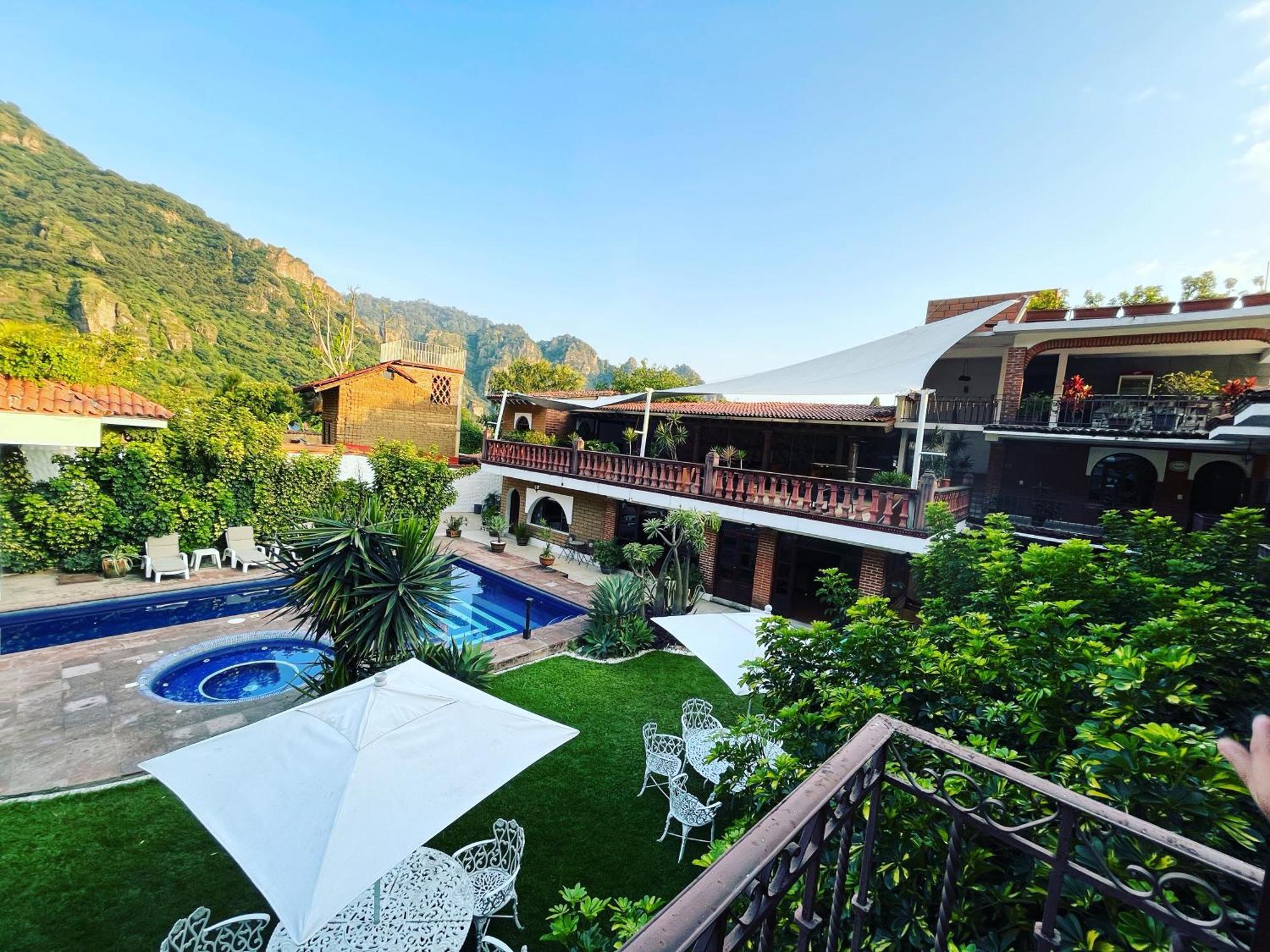 טפוזטלן Hotel Hacienda Ventana Del Cielo מראה חיצוני תמונה